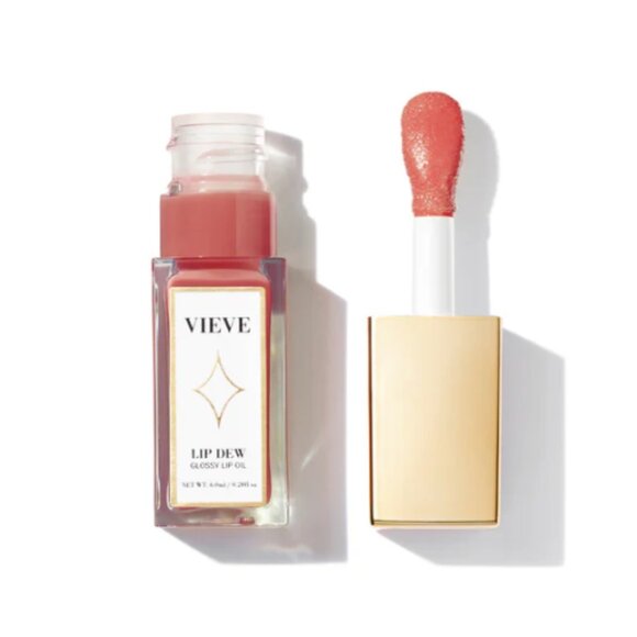 Vieve Lip Dew Lip Gloss | Rosa | NEW MAKEUP - Picture 1 of 5